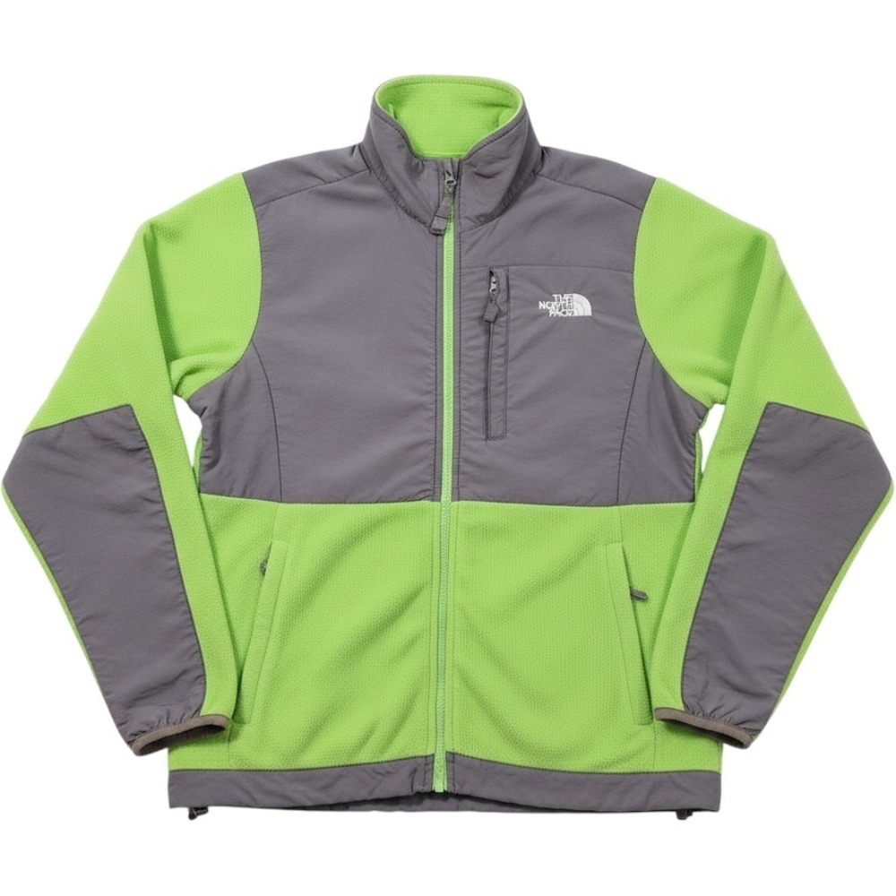The North Face Womens Denali Polartec Fleece Jacket Size M Green Outdoors